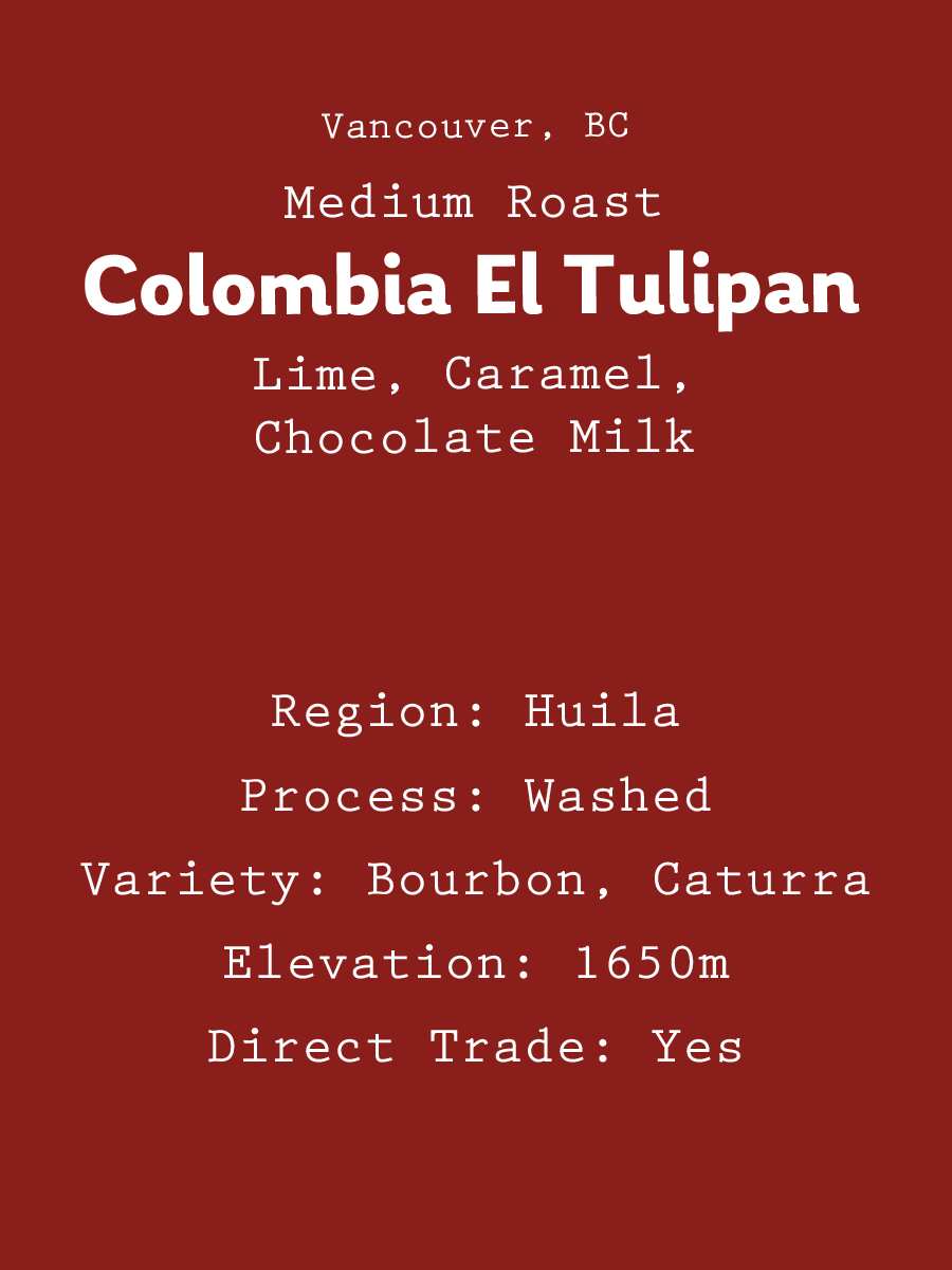 Colombia, Huila - Medium Roast