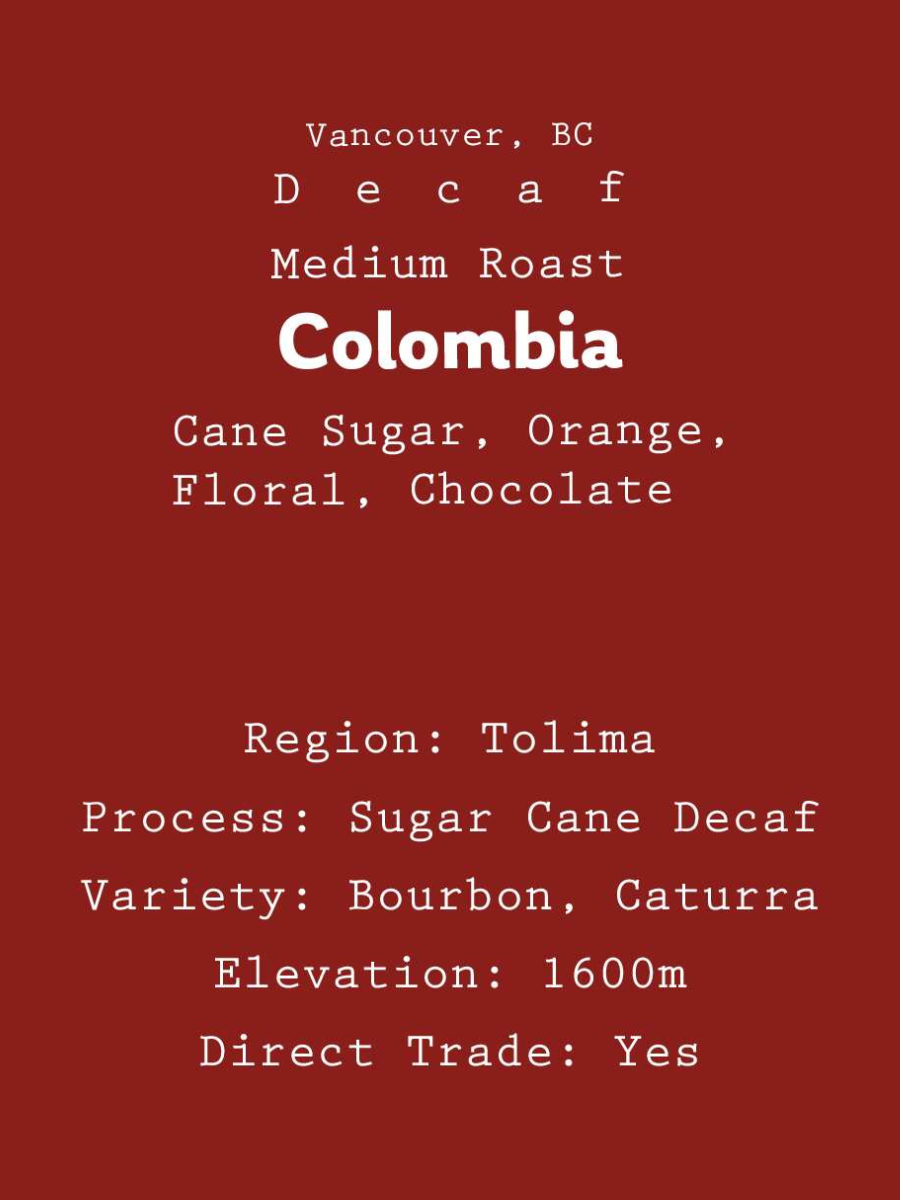 Sugar Cane Decaf